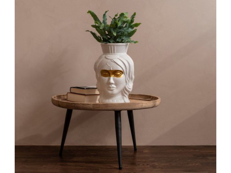 MabellaStyle Donna Vase Hvid Pynt og Interiør
