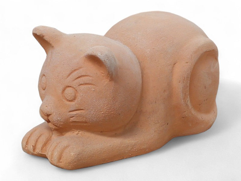 HAVEFIGUR - KAT TERRACOTTA 16X9X8CM