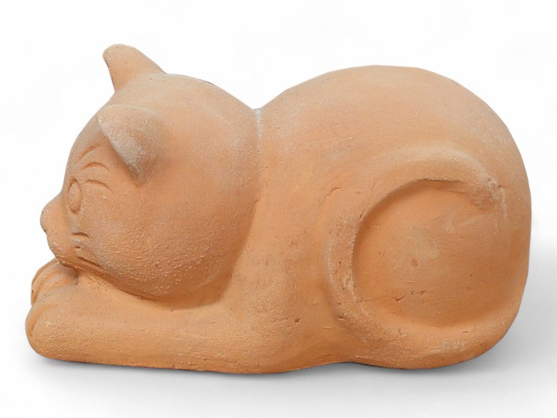 HAVEFIGUR - KAT TERRACOTTA 16X9X8CM