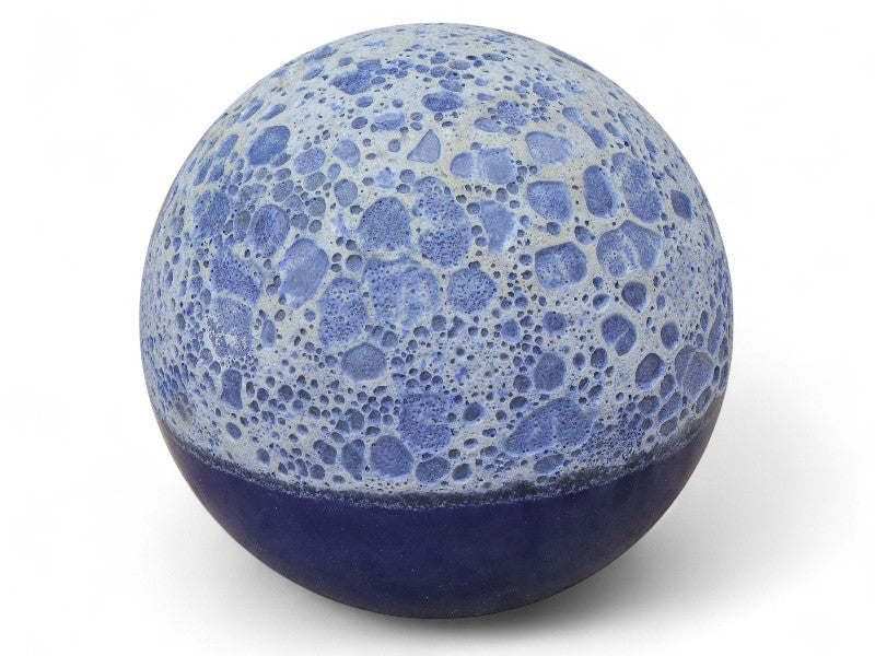 HAVEFIGUR-DEKO BOLD-LAVA Ø25CM BLÅ