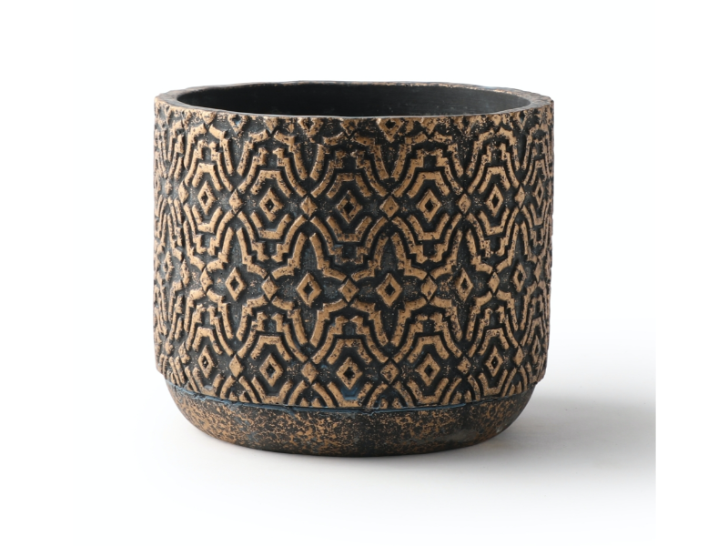 Mabella Urtepotte Bronze farve