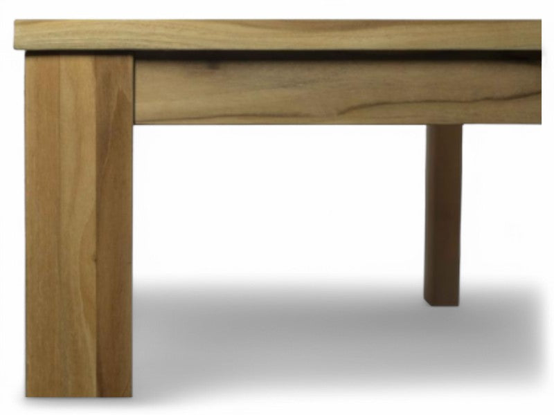 BEDFORD TEAK Havebord 200cm og 6 DOVER stabels havestole