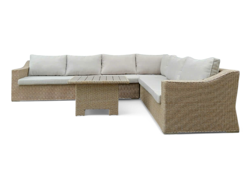 BOSTON MODUL SOFASÆT med BORD - Hurtigtørrende skum/ FAST DRY FOAM