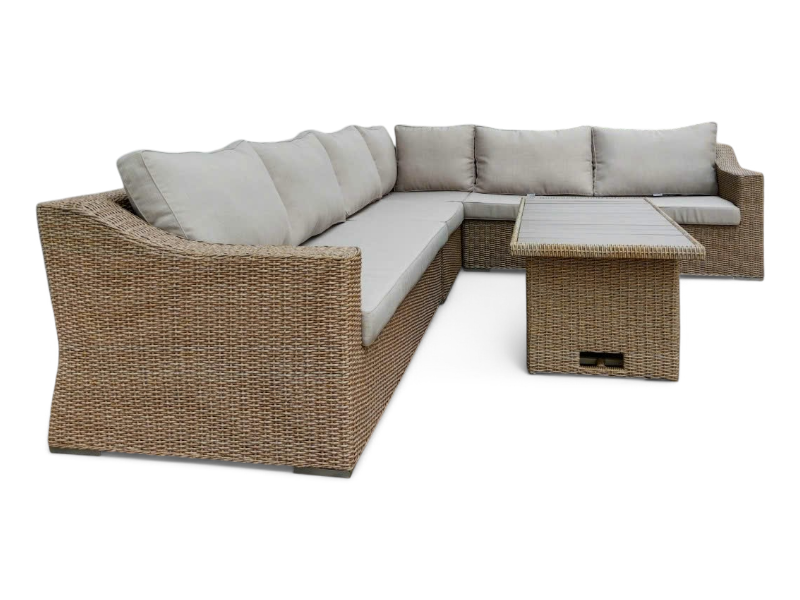 BOSTON MODUL SOFASÆT med BORD - Hurtigtørrende skum/ FAST DRY FOAM