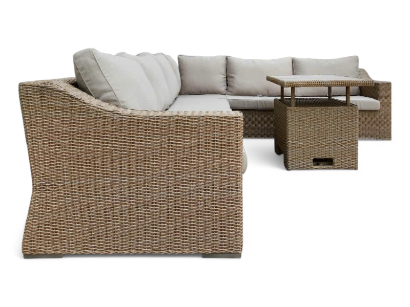 BOSTON MODUL SOFASÆT med BORD - Hurtigtørrende skum/ FAST DRY FOAM