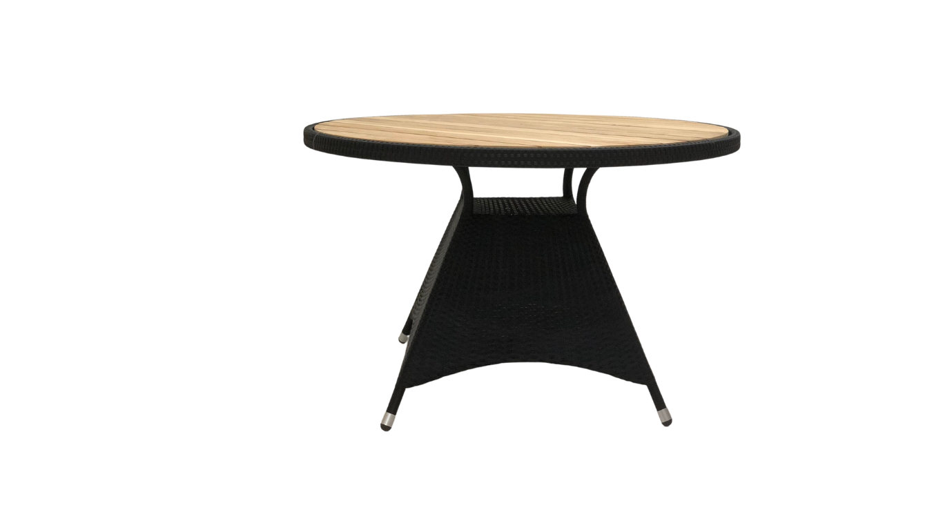 Kerteminde Rundt havebord -TEAK