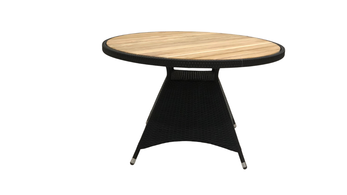 Kerteminde Rundt havebord -TEAK