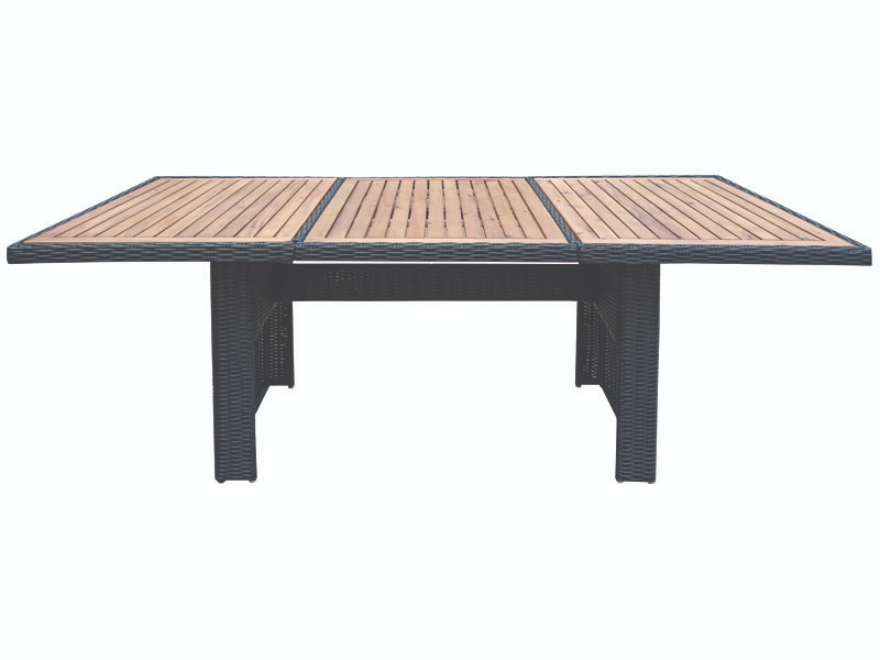 SORIA Havebord + 6 SORIA stole inkl hynder - Havemøbelsæt
