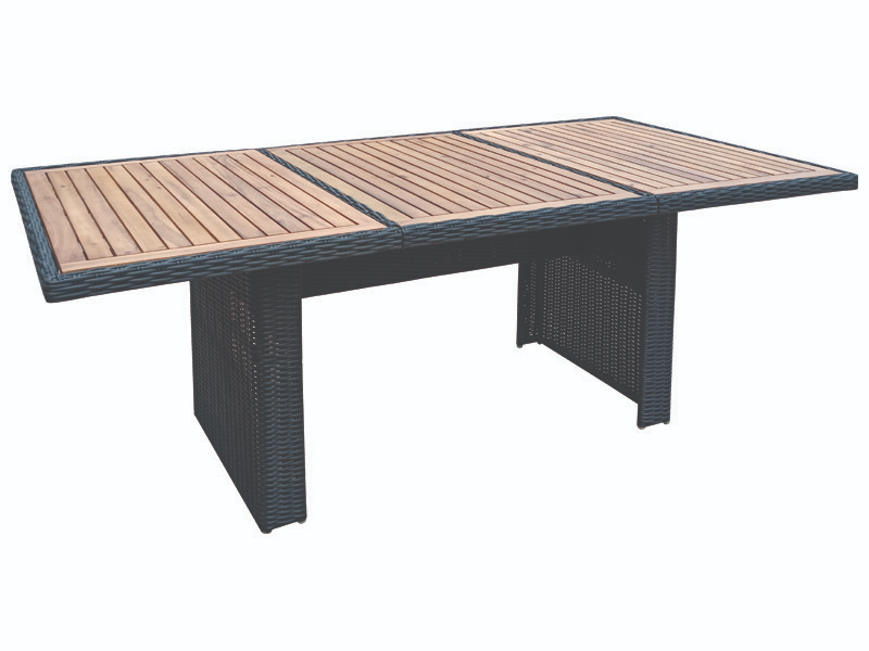 SORIA Havebord + 6 SORIA stole inkl hynder - Havemøbelsæt