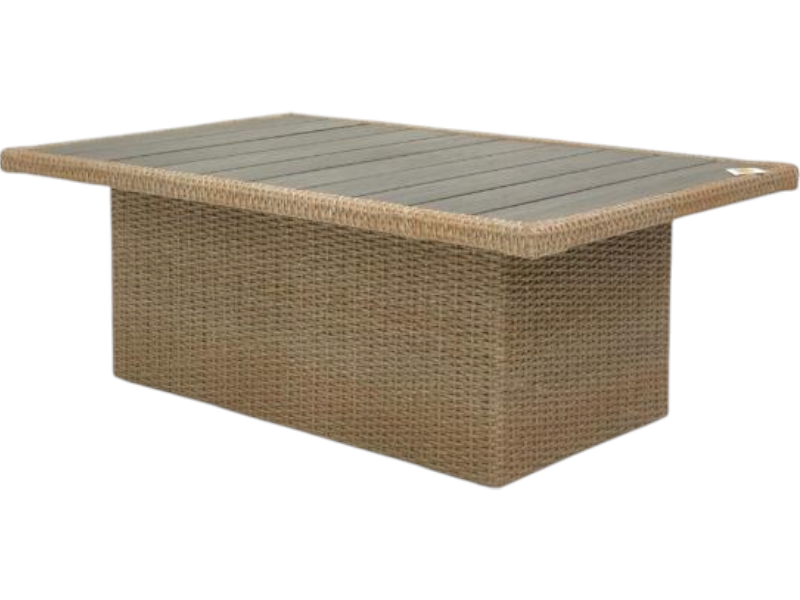 Havemøbler - QUEEN SERIE II SOFA BORD GRÅ TOP