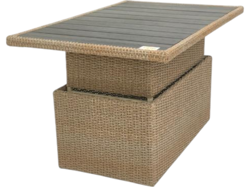 Havemøbler - QUEEN SERIE II SOFA BORD GRÅ TOP