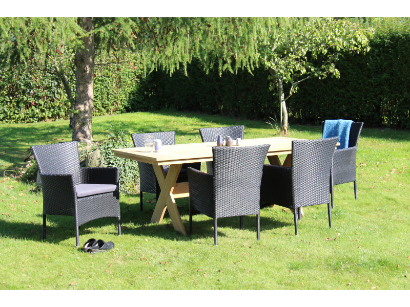 SALFORD Havebord 200cm og 240cm