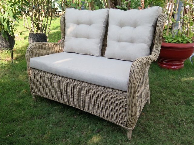 Havemøbler - QUEEN 2 personers loungesofa