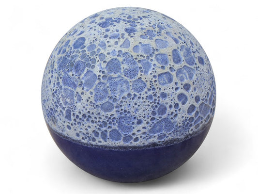 HAVEFIGUR-DEKO BOLD-LAVA Ø25CM BLÅ