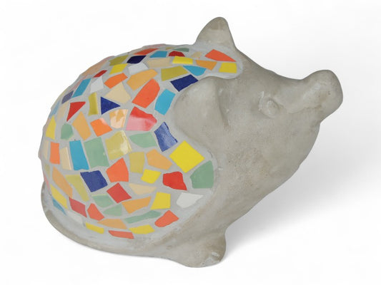 MOSAIK PINDSVIN 17X25X17CM-Havefigur
