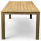 BEDFORD TEAK Havebord 200cm og 6 Dublin stabels havestole