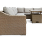 BOSTON MODUL SOFASÆT med BORD - Hurtigtørrende skum/ FAST DRY FOAM