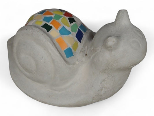 MOSAIK SNEGL20X29X20CM-Havefigur