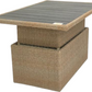 Havemøbler - QUEEN SERIE II SOFA BORD GRÅ TOP