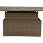 Havemøbler - QUEEN SERIE II SOFA BORD GRÅ TOP