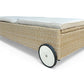 SOLVOGN med HJUL QUEEN series II -DRY FAST FOAM