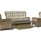 3 personers sofasæt QUEEN series II - Dry fast foam