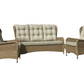 3 personers sofasæt QUEEN series II - Dry fast foam