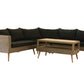 TEXAS LOUNGEMØBLER - SOFASÆT - Hurtigtørrende skum/ QUICKDRY FOAM